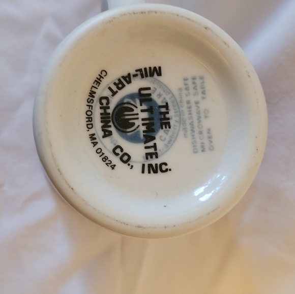 Vintage USS Mount Whitney LCC-20 “Sanders” E-6 Victor Diner Mug - Picture 2 of 5